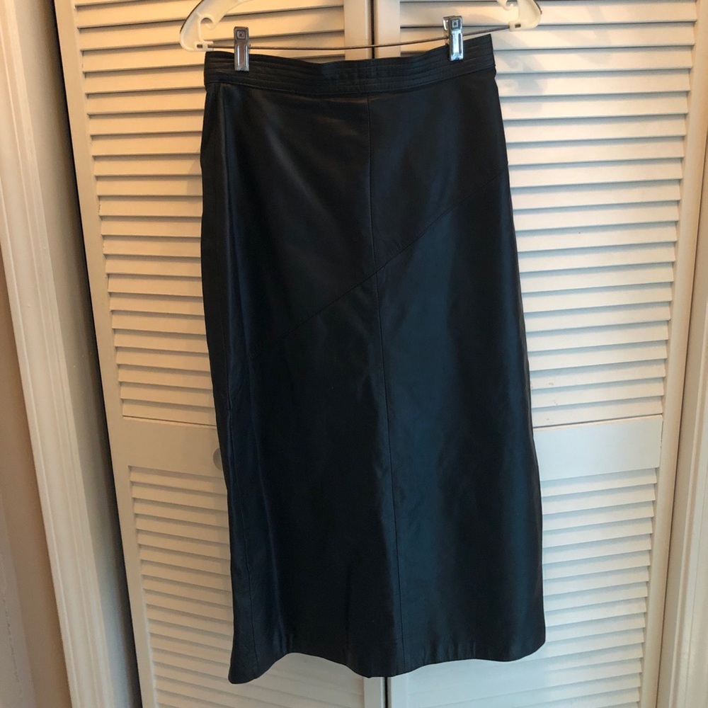 Leather Skirt